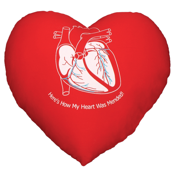 Cardiac heart pillow hot sale