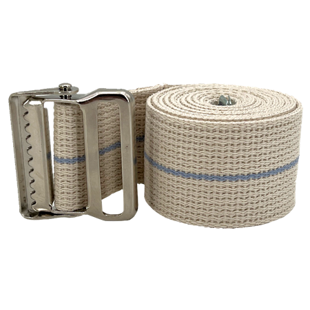 M2616D01 Blue Striped Gait Belt
