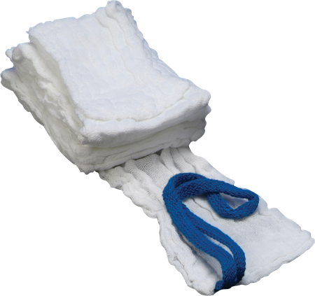 DeRoyal Cotton Rolls - Cotton Roll Bandage, Sterile, 6 x 9, 2/Pack - 32-190 - 50 Pack / Case